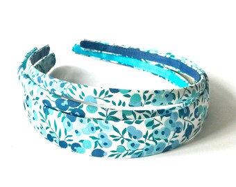 Liberty hairband - Liberty of London fabric 1" width hair band in a choice of 16 fabrics