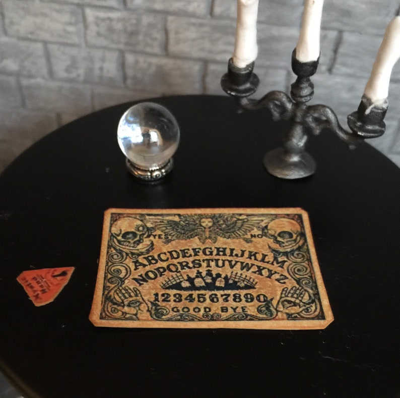 Choice of 2 Different Fortune Telling Boards in One Inch Scale Etsy
