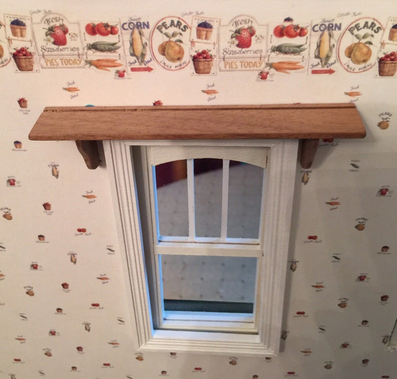 Custom Made One Inch Scale Shelves for Placing Above Doorways Etsy