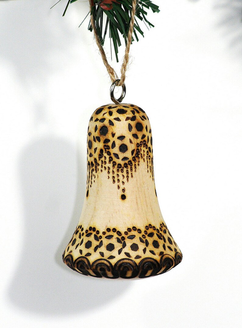 Christmas Tree Ornaments Bells Etsy