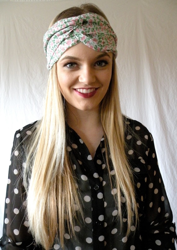 Turban Headband Floral Headwrap Womens Fashion Accessory  display picture 2