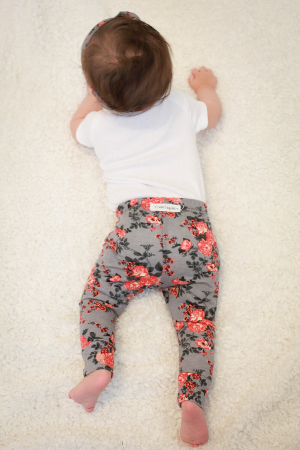 Floral Baby Leggings/ Toddler Leggings/ Newborn Leggings/ Etsy