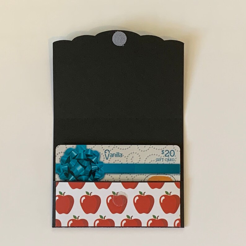 Teacher Thank You Gift Card Holder Teacher Gifts Thank You Etsy