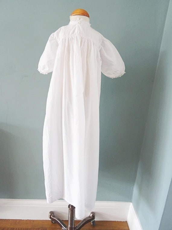 Antique Christening Dress Gown Victorian Ayrshire… - image 5