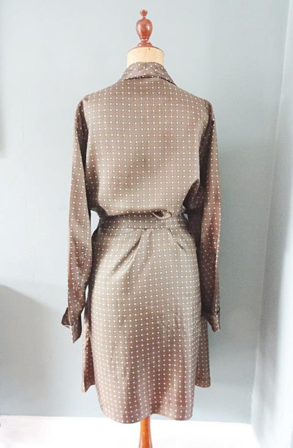 Vintage Mens Robe 1970s Dressing Gown Smoking Jacket … Gem