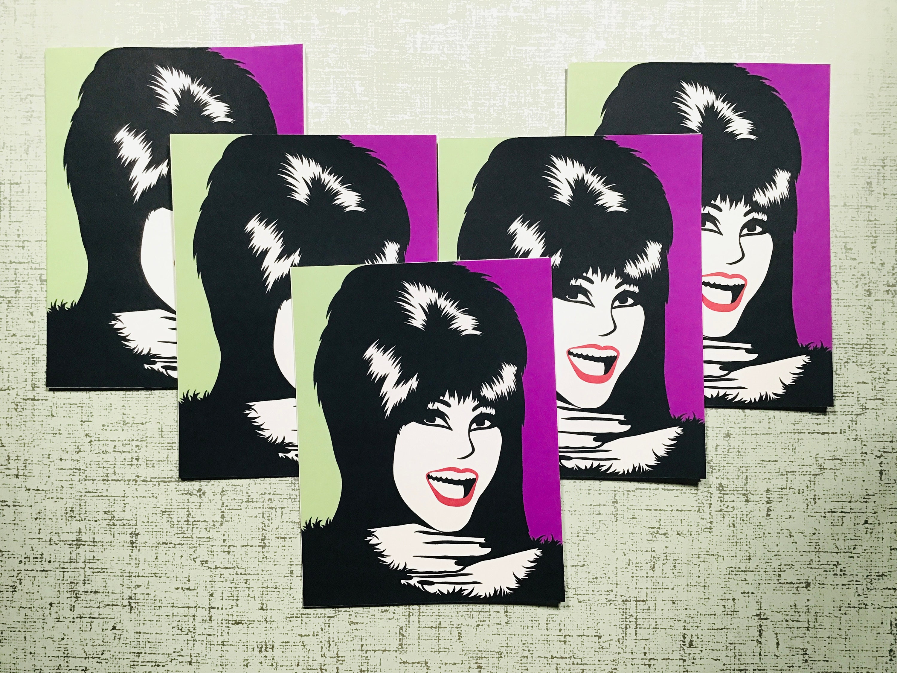 Elvira Elvira Mistress Of The Dark Elvira Pop Art Mistress | Etsy