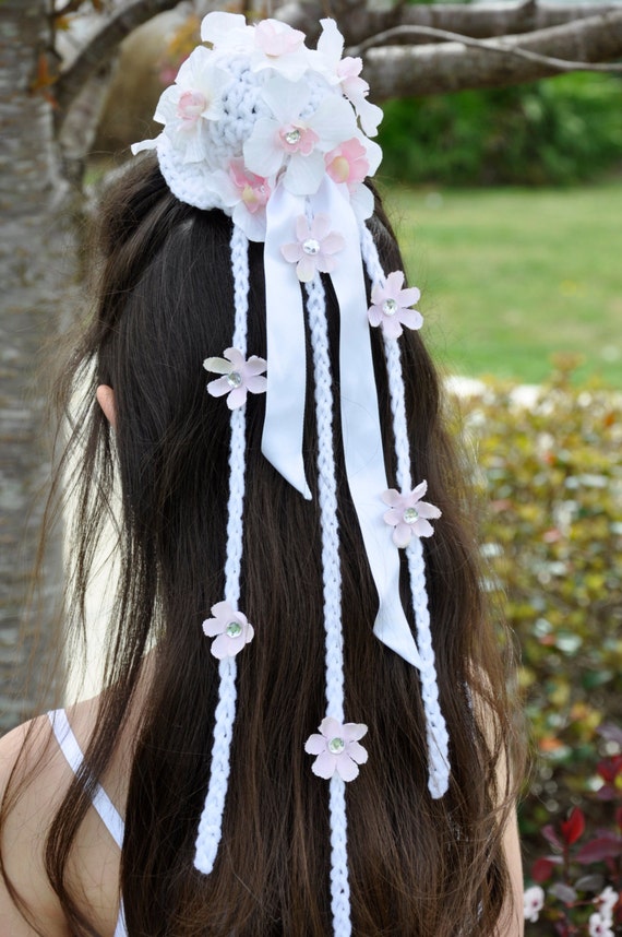 Ready To Ship Girls Hair Wedding Flower Girl Girls Tween Etsy