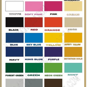 Pode incluir: Tabela de cores com 28 cores de texto foscas, 3 met&aacute;licas e 3 refletivas. A tabela exibe uma variedade de cores, incluindo branco, preto, vermelho, azul, verde e op&ccedil;&otilde;es met&aacute;licas. O texto "Text Colors" est&aacute; no topo.
