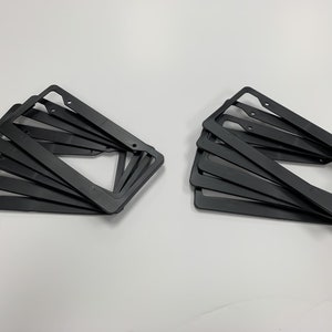 Blank License Plate Frame - Wholesale Bulk | License Plate Holder |  Car Accessories License Plate Art