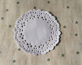 3.5" Round Paper Dollies in set of 50