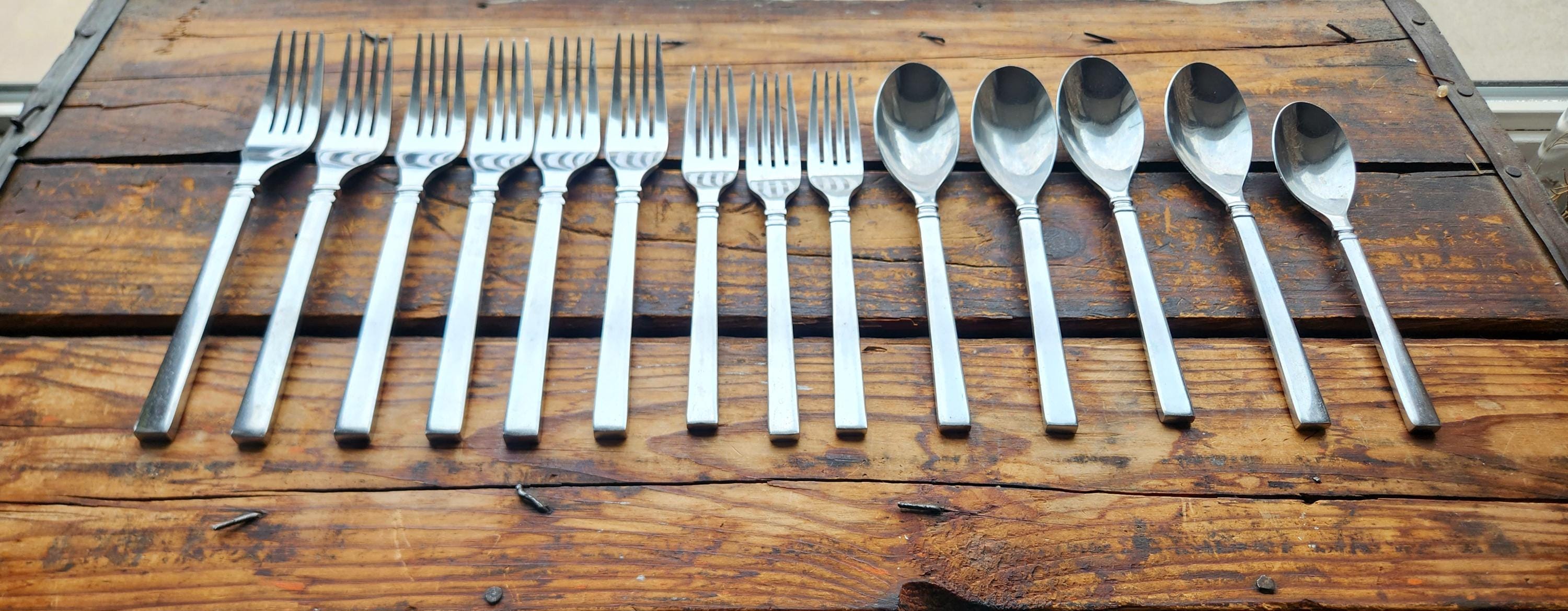 Satin Easton (Stainless) Pierced Tablespoon (Serving Spoon) By Oneida Silver | , Ltd - View #4
