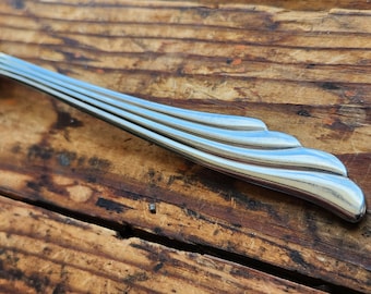 Cubiertos internacionales vintage Lyon POLARA de acero inoxidable coreano 18/8, cuchillo, cucharilla, tenedor para ensalada, cubiertos, esparcidor de mantequilla