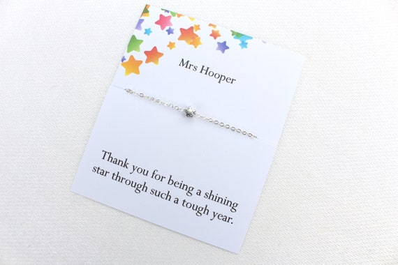 Teacher Star Bracelet