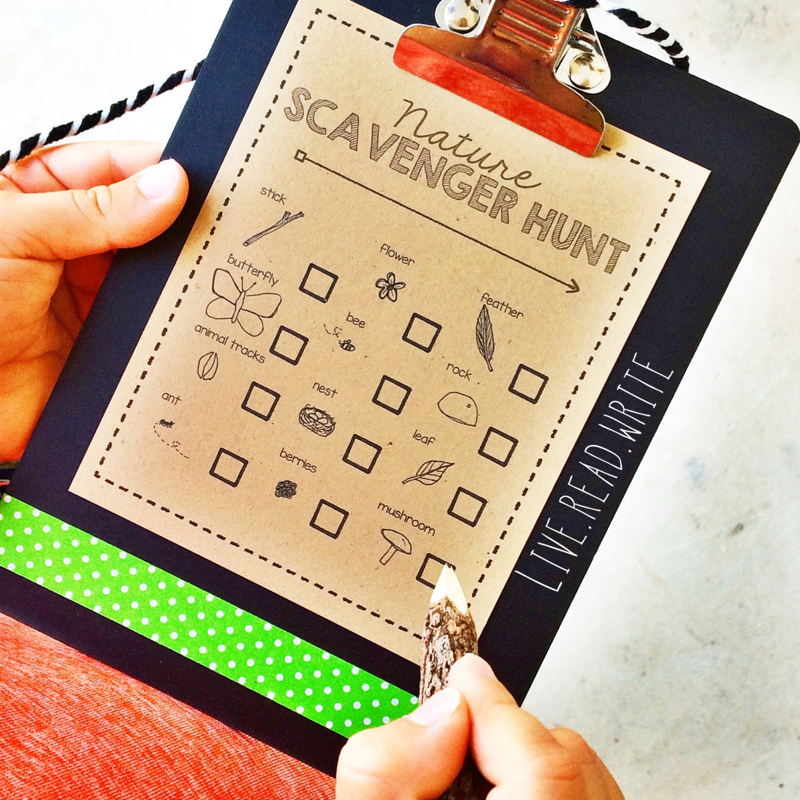 Nature Scavenger Hunt Etsy