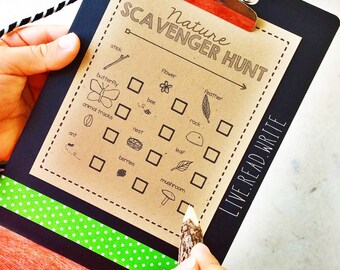 Nature Scavenger Hunt