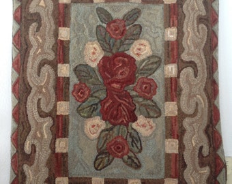 Rug Hooking Pattern, "Annabelle" 34"x 46"  P138