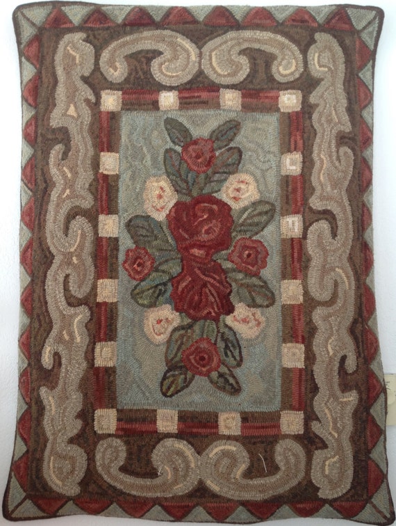 Rug Hooking Pattern, "Annabelle" 34"x 46"  P138