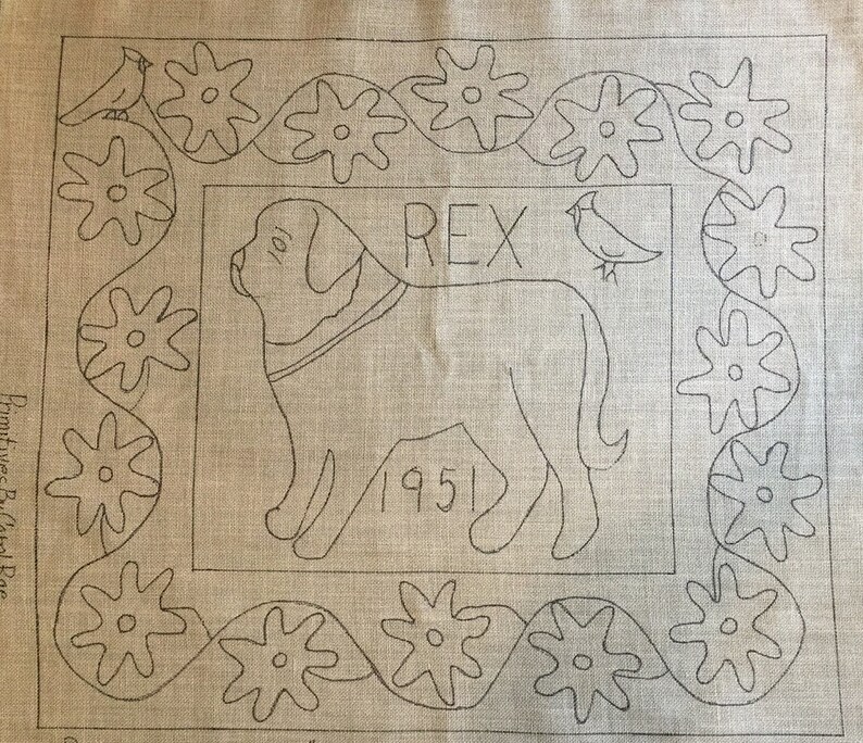 Rug Hooking Pattern, Spirit Dog , 32 X 36 P147 Etsy