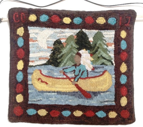 Rug Hooking Pattern, Naniboujou, 16" x 18", P105