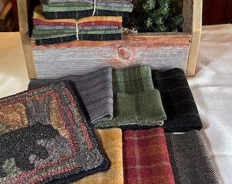 Bear at Dawn, Primtive Rug Hooking Kit , 10" x 10", K 103