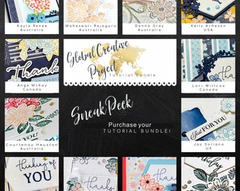 Sentimental Park by Stampin' Up! Global Creative Project Tutorial Bundle, Class PDF and Video card making Tutorial