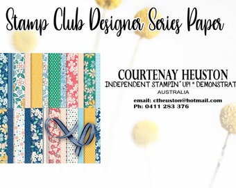 Courtenay's All the Pretty Paper Class PDF and Video card making Tutorial