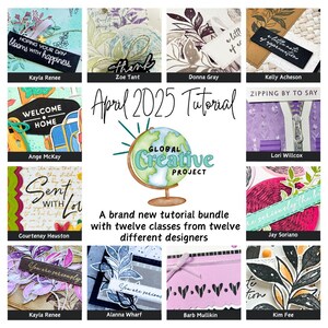 Stampin`Up! Exklusive Online-Produkte - Global Creative Project Tutorial Bundle, 12 Projekt-PDFs und Video-Tutorials für Karten