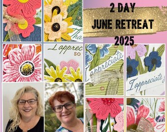 Stampin’ Up! Floral Impressions Suite, 8 project Craft class 2025 PDF instructions