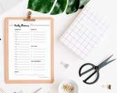 2022 Fillable, Reusable, Printable PDF DAILY PLANNER