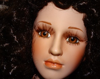 Haunted Doll Highly Active meet  Psychic RAVEN " Watcher Spirit" Master Spirit, Fortune Teller,OOAK, Large Porcelain Doll