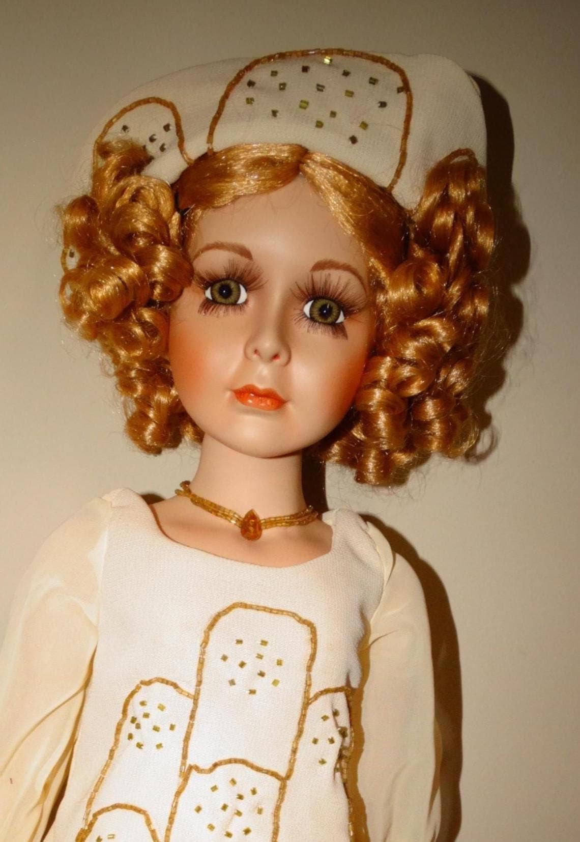 Beatrice Porcelain Doll - Etsy