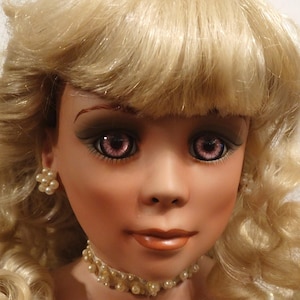 Haunted Doll Highly Active Meet SKYELENE  &quot; Watcher Spirit&quot; Master Spirit, Large Rare Porcelain Doll, Pink Eyes,OOAK