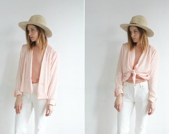 pastel roze blazer