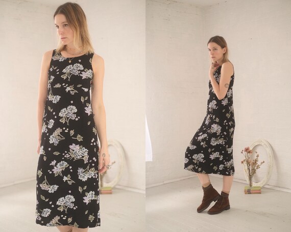 Midnight Flowers Dress