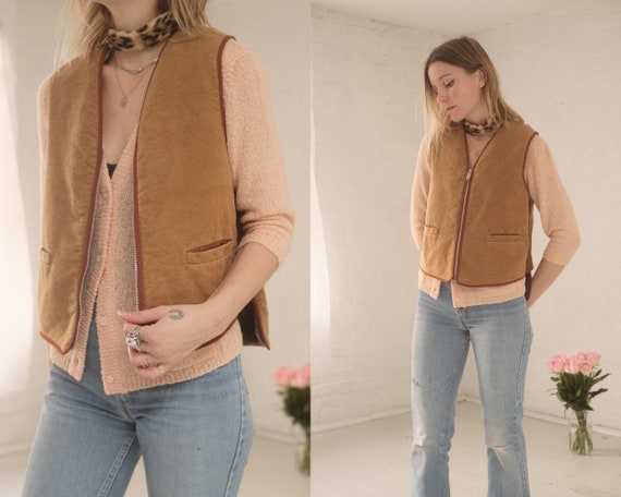 70s Zip Layering Vest