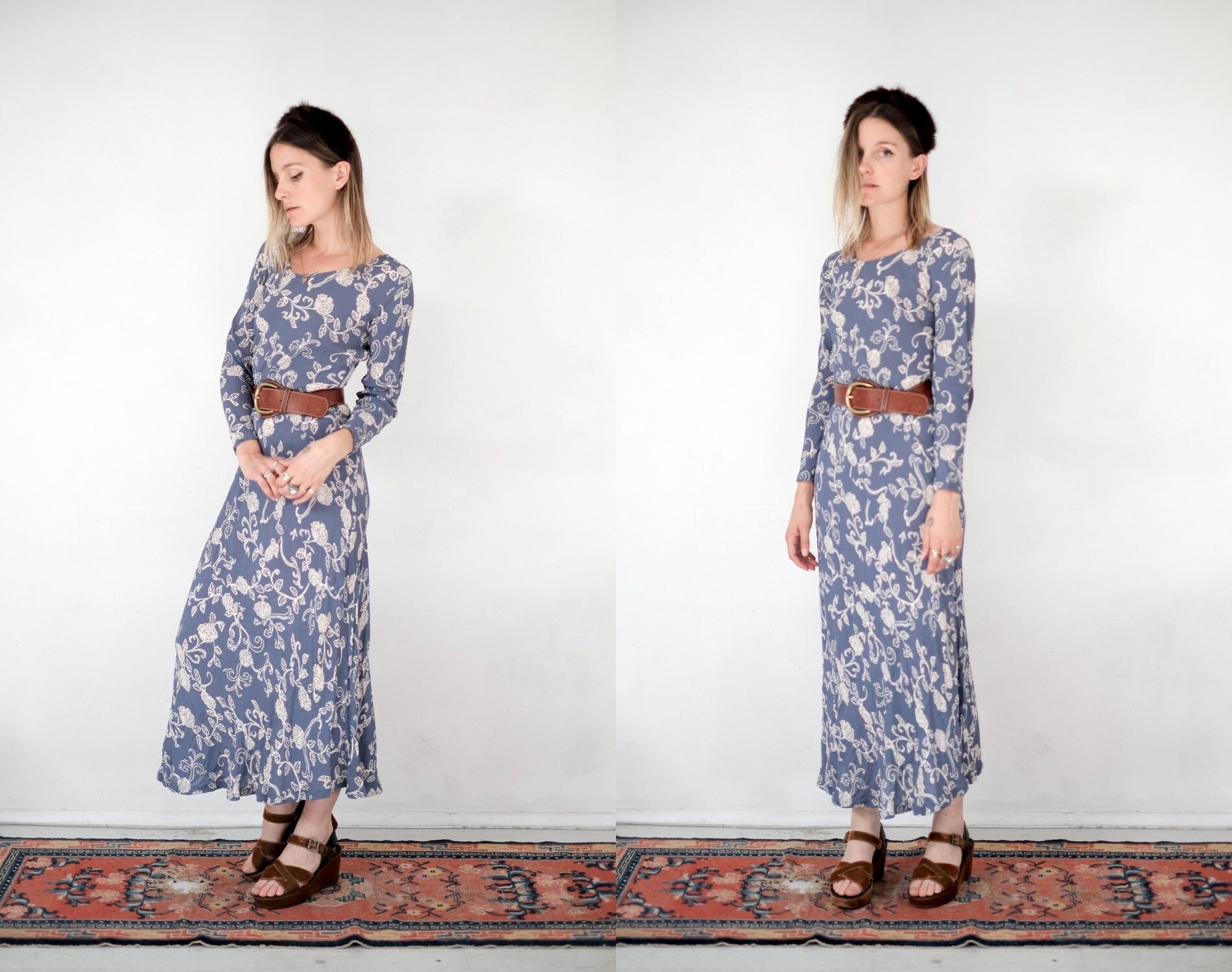 periwinkle maxi dress