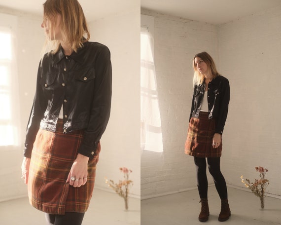 Satin Crop Jacket