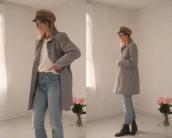 Gingham Raincoat