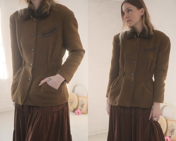 90s Does 40s Blazer