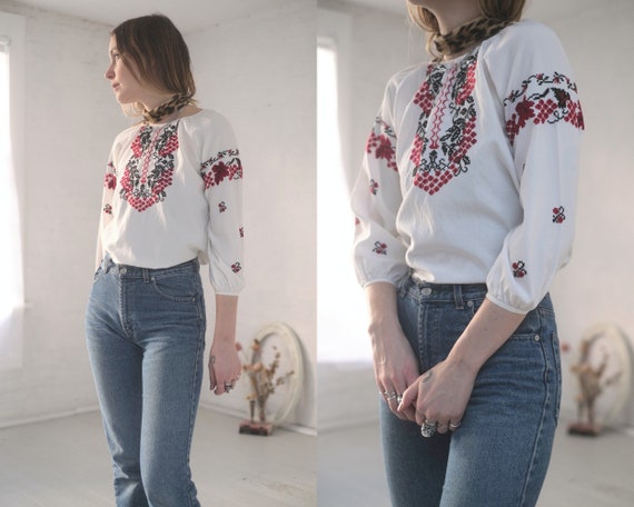 Ukrainian Berry Blouse