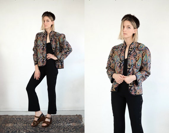 Quilted Floral Jacket