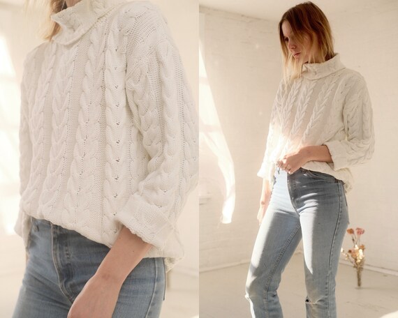 90s Cotton Turtleneck