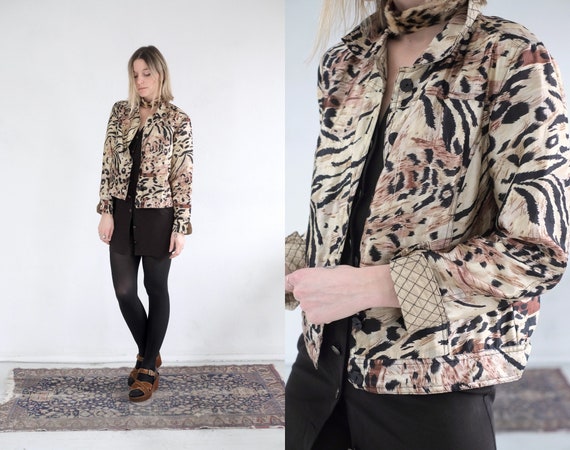 Silk Leopard Jacket