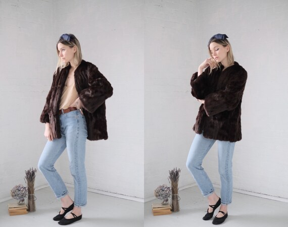 Mid Century Fur Coat