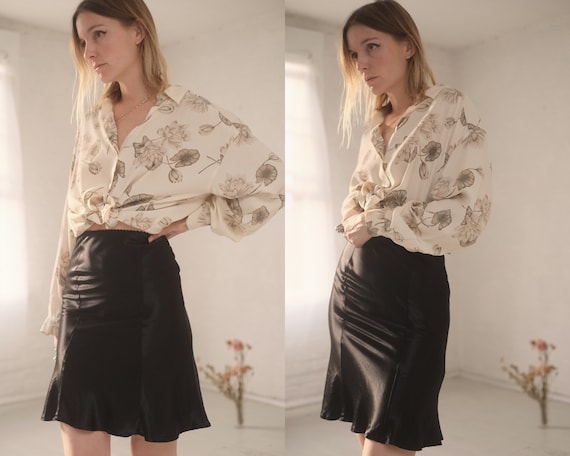 Liquid Satin Slip Skirt