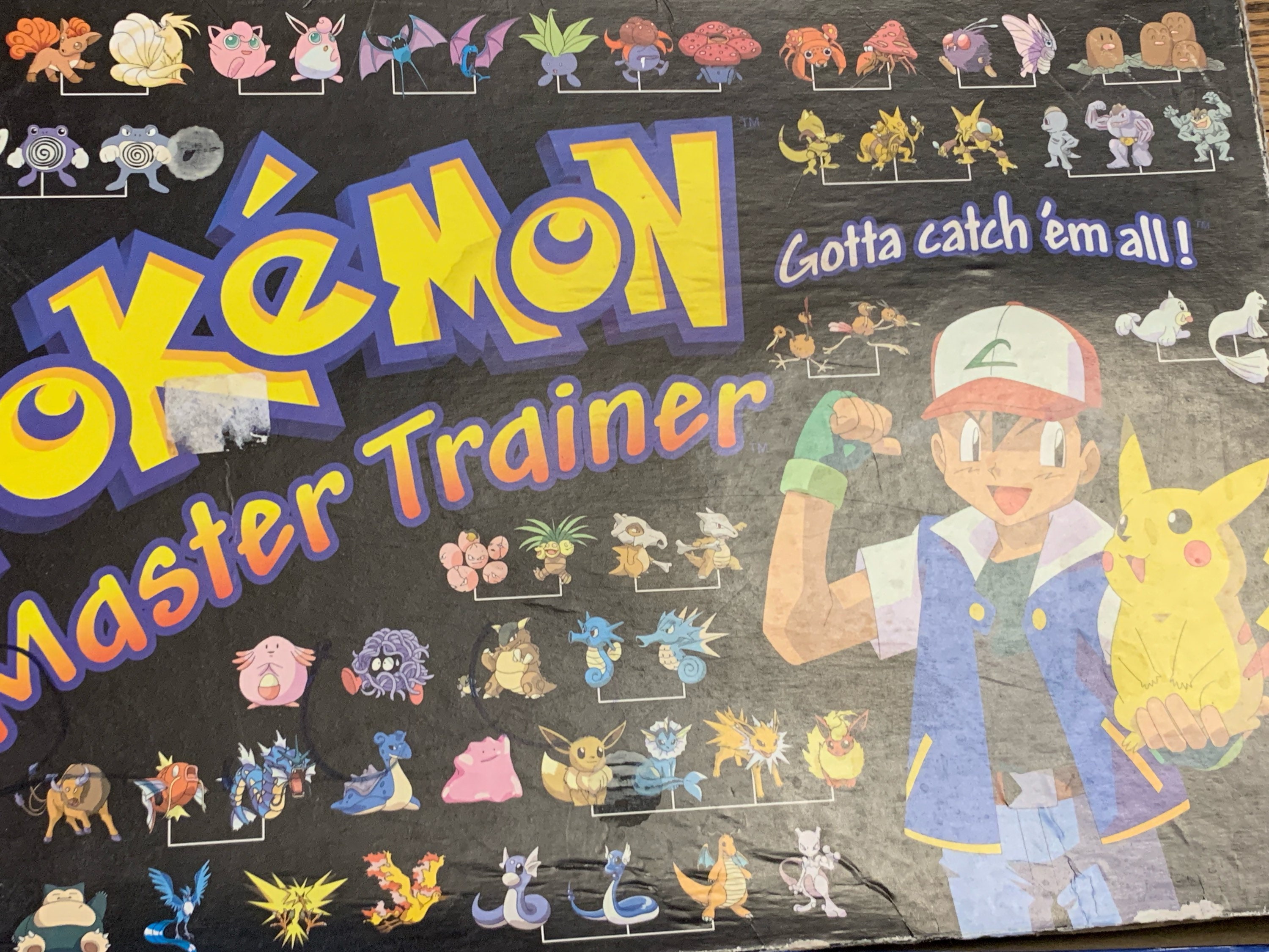 Jeu de société Pokémon Master Trainer 1999 Objet de collection Milton  Bradley vintage STRG -  Canada