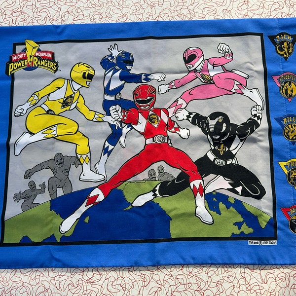 Power Ranger Sheets Etsy