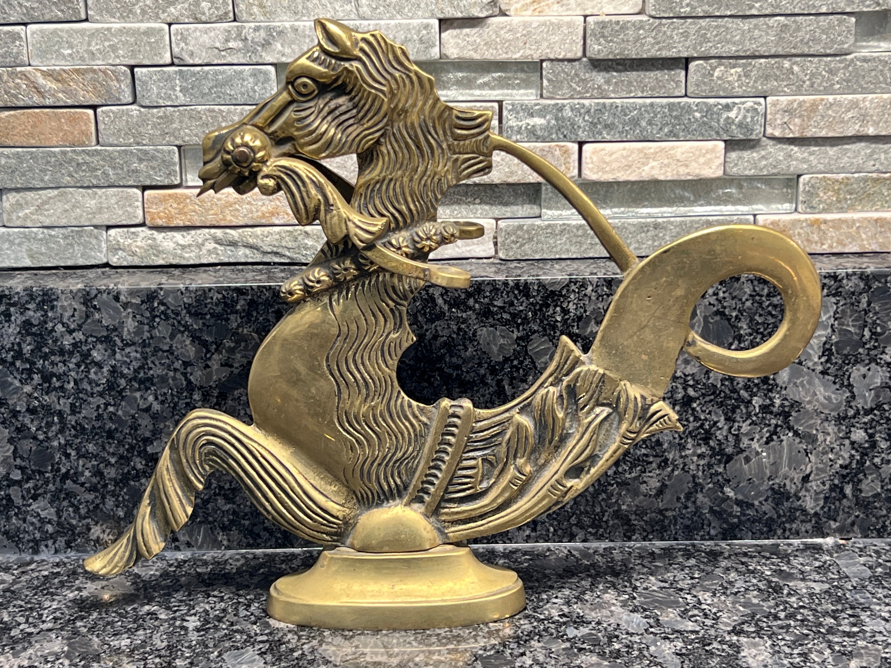 Brass Hippocampus - Gondola - Horse - Dragon - Sea Serpent