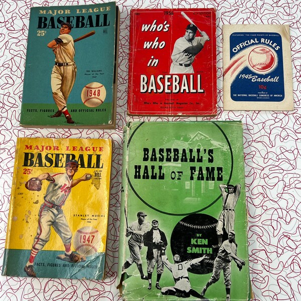Baseball History Etsy