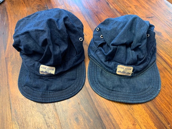 Denim Cap - Hat - Newsboy - Powr House - Montgomery W… - Gem